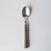 Takakuwa Metal Turning Wood Cutlery, Natural Dinner Spoon 410897