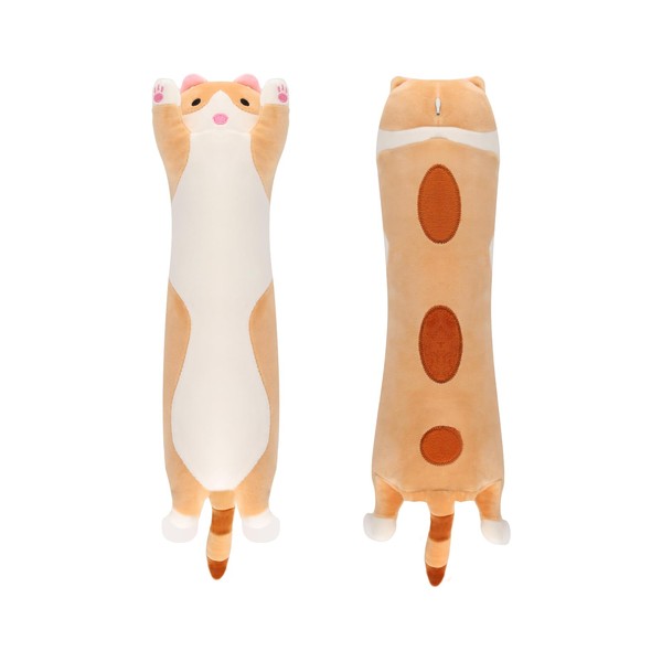 TINGITNG Long Stuffed Toy Cuddly Toy Cat, Cat Cuddly Toy