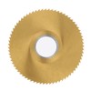 Circular Saw Blade 72 Teeth Ti Plated High Speed Steel