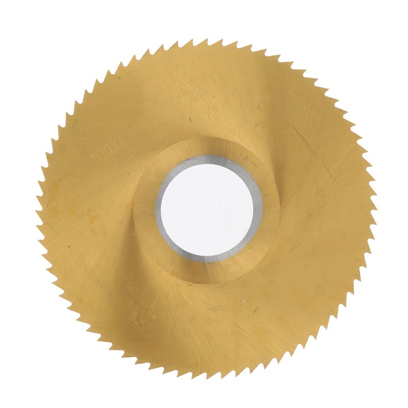 Circular Saw Blade 72 Teeth Ti Plated High Speed Steel