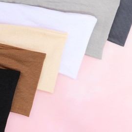 IVARYSS Headbands for Women, Non-Slip, Premium Stretchy Head Bands Hair Accessories,Wear for Yoga, Fashion, Working Out, Travel or Running, 6 Pack, Black White Grey