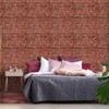 Abyssaly Red Brick Wallpaper Peel and Stick, Faux Brick Vinyl