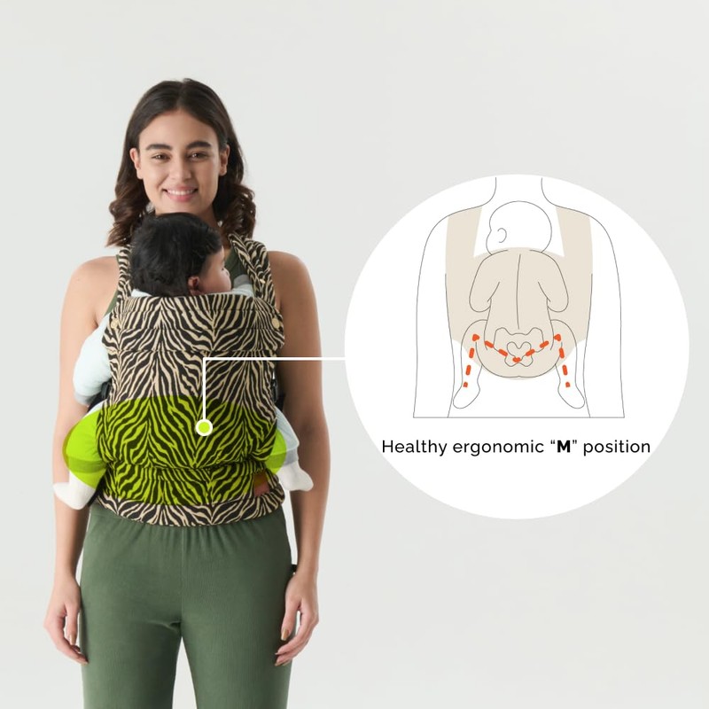 Baby Carrier for Newborns to Toddlers | Cozy Wrap with