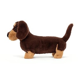 Jellycat Otto Sausage Dog Stuffed Animal, Medium 11.5 inches - Dogs and Puppies Plush Toy - Classic Children's Gift