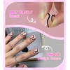 Kikmoya Press on Nails Short - Nude Fake nails Glossy