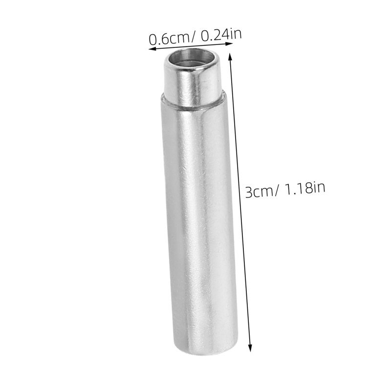 Gatuida 10PCS Soldering Iron to Wood Burning Adapters Durable Metal