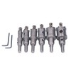 6PCS Set Carbide Hole Saw Kit 16 to 32mm TCT