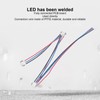 RGBW Mini Button PCB LED with PTFE Cable, Durable, DC5V,
