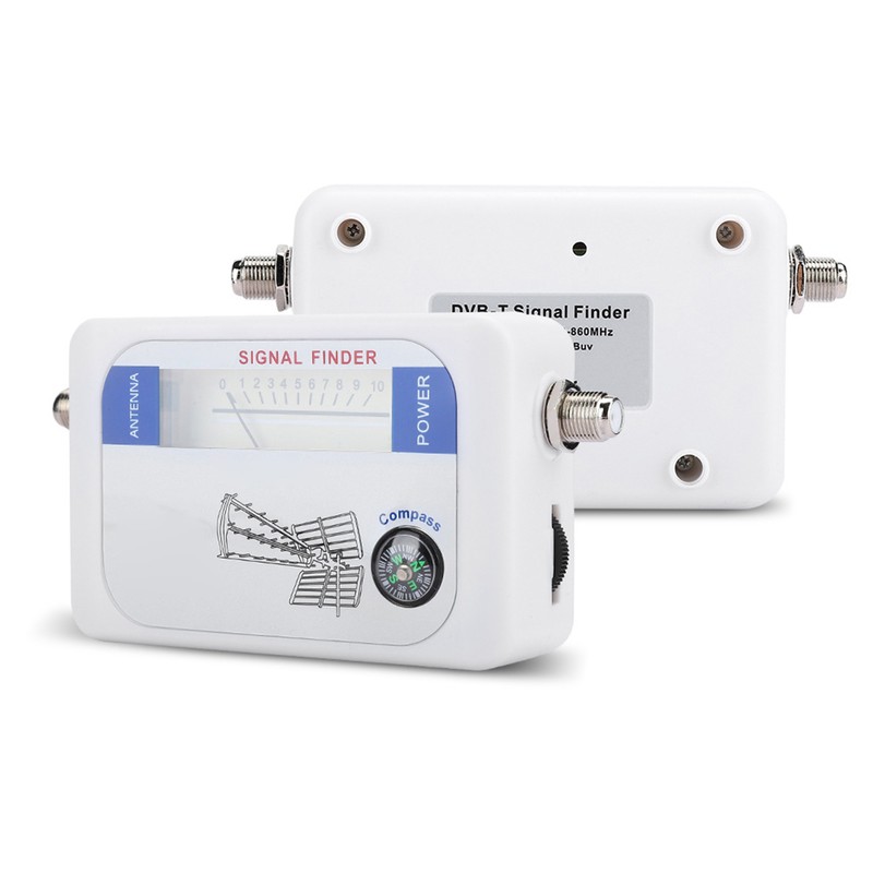 DT‑007W Sensitive Digital Satellite Finder Signal Strength Meter for TV