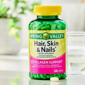 Spring Valley Hair, Skin & Nails Dietary Supplement, 240 count