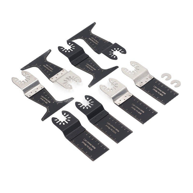 10Pcs Oscillating Saw Blades Universal Quick Release Tool Accessories Kit
