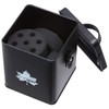 LOGOS 81340201 Metal Palm Box, Black, Approx. Width 5.3 x