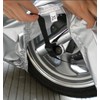 Waterproof, Dustproof, Bike Cover XXL Black Silver Dedicated Storage Bag