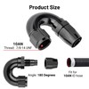 EVIL ENERGY 10AN 180 Degree One Piece Full Flow Hose