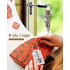 YETOOME 30 Pcs Guardian Angel Charm Keychain Key Ring for