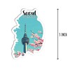 3Pcs Seoul South Korea Sticker - Travel Lover - South