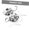 Strong Suction Cup Hook, Bathroom Hook, 2 Pack, Vacuum, Load