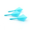CUESOUL ROST Integrated Dart Shaft and Flights Medium,Blue Diamond Shape,Set