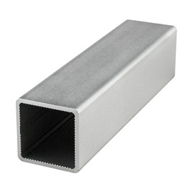 8020, 9000, 1 Inch x 1 Inch 1"x1" Aluminum Quick Frame QF Tube Profile Grooved Interior Square Frame 80/20 (Clear Anodize, 89" Long)