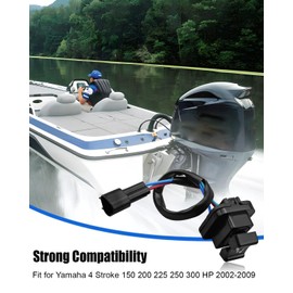 69J 82563 01 00 Boat Power Trim & Tilt Switch Fits for Yamaha 4 Stroke 150 200 225 250 300HP 2002-2009, 3 Pin High Hardness Motor Trim Switch