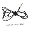KICHOUSE Noise-Cancelling -c Headphone Cable Audio Wire for Headphones Professional