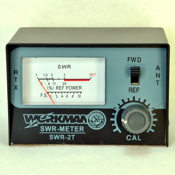 Workman SWR Meter for CB Radio Antennas SWR2T