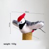 Tyasoleil Flapping Bird Cat Toy with Simulated Chirping & Touch-Activated