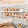 Eierhalter Kühlschrank, Automatische Rollender Eier AufbewahrungKühlschrank, 2 Schichten EierspenderKühlschrank mit