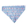 Snowman Over the Collar Dog Bandana That Slips onto Their