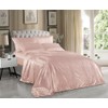 Hight Thread Count Solid Color Soft Silky Charmeuse Satin Luxury