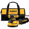 DEWALT Orbital Sander Kit, 5 inch, 3 amp, Corded, 12,000