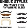 Mr. Moustachio's Stach'oos, Temporary Mustache Tattoos
