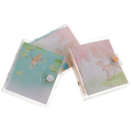 Operitacx 3pcs 3-hole loose-leaf book spiral notebooks travel notebook mini notepads business diary writing pads mini binder notebooks travel notepad loose-leaf scrapbook students Coil