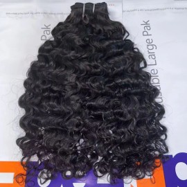 Natural Body Deep Wave Straight Virgin Cuticle Aligned Brazilian Hair Bundles Burmese Italy Pixie Curls Natural Black Colorstyle: 1 bundle Philippine curly, color: Natural black, Stretched Length: 28"