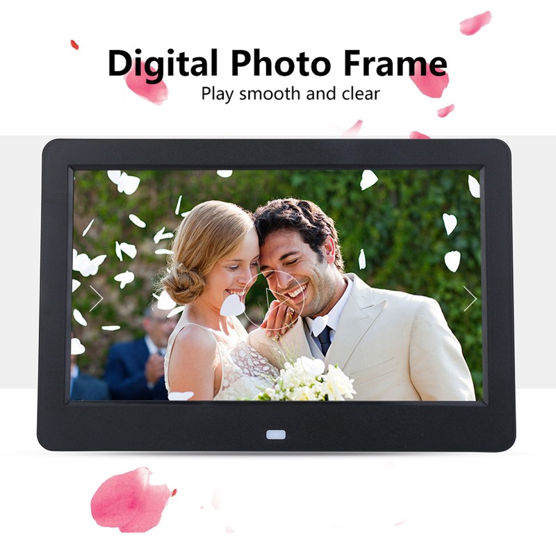 10in Screen 1024X600 Digital Photo Frame Music Video Player with