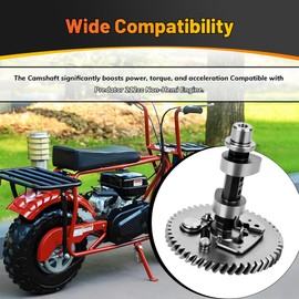 Zorqon Camshaft Replace for .265 Compatible with Predator 212cc Non-Hemi