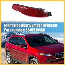 REPAIROCK Car Rear Bumper Reflector Right for Jeep Cherokee 2014 2015 2016 2017 2018 No.68105144AC Auto Replacement Parts