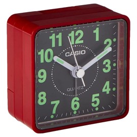 TQ140 Travel Alarm Clock - Red
