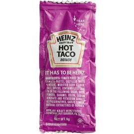 Heinz  Heinz 9 Gram Taco Sauce Portion Packets - 200/Case - 9 Gram Taco Sauce Packets