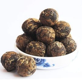 Yunnan White Tea Dragon Pearls White Tea Loose Leaf Tea Chinese Tea Dragon Pearls Tea Chinese White Tea 5oz / 140g 云南古树白茶 Breakfast Tea