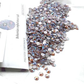 Rose Opal AB Colors Effect Pink Czech Preciosa Maxima ss20 5mm Flatbacks 144 Pieces 20ss No Hotfix Round Rhinestones DIY Bling Deco Nail Arts