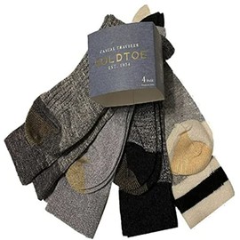 Gold Toe Mens Casual Traveler Socks 4 Pairs