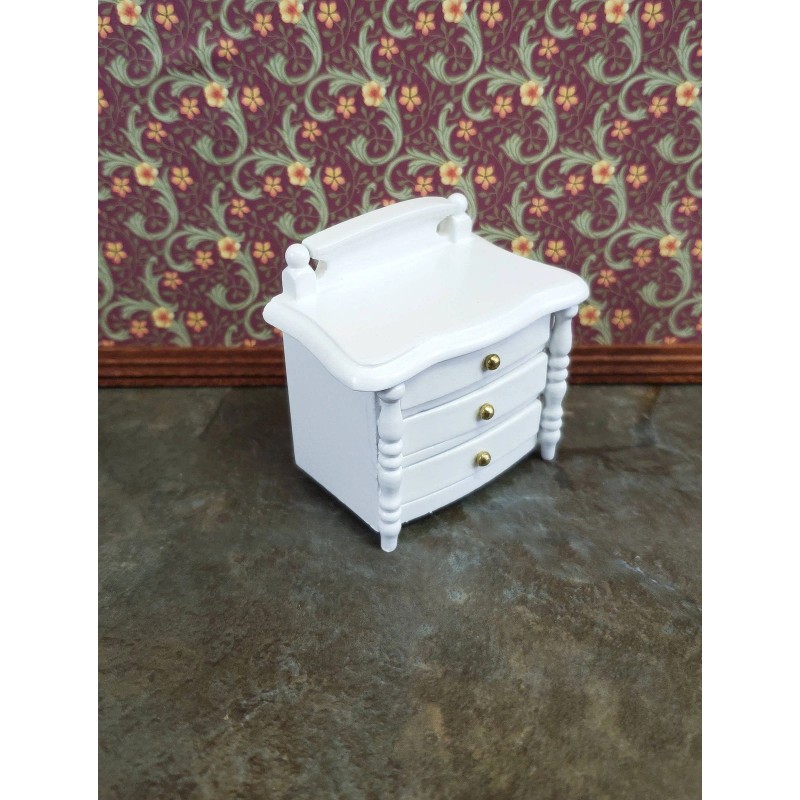 Town Square Miniatures Dollhouse Miniature Night Stand Side Table 3