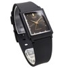 Casio Analog Wristwatch, Urethane Strap, Rectangular Face, Men's Overseas Model,