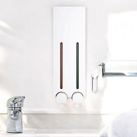 Multi-purpose bathroom dispenser liquid soap shampoo container wall mount District 2