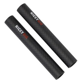 NICEYRIG Camera Carbon Rod (Pack of 2), Outer Diameter 0.6 inch (15 mm) Rod, Shooting Assistant Tool, Ultra Lightweight, Strong Rigidity, Convenient, Extended & Extended Support, Digital Accessories,