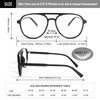 DXYXYO 3 Pack Oversized Retro Aviator Reading Glasses Men 3.5,