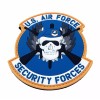 USAF Security Forces Patch PVC/Glow in the Dark - With