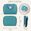 MANAGE Premium Women's Turquoise Purse - RFID NFC Protection -