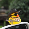 wonuu Car Rubber Duck Ornament Cool Car Accessories Duck Car